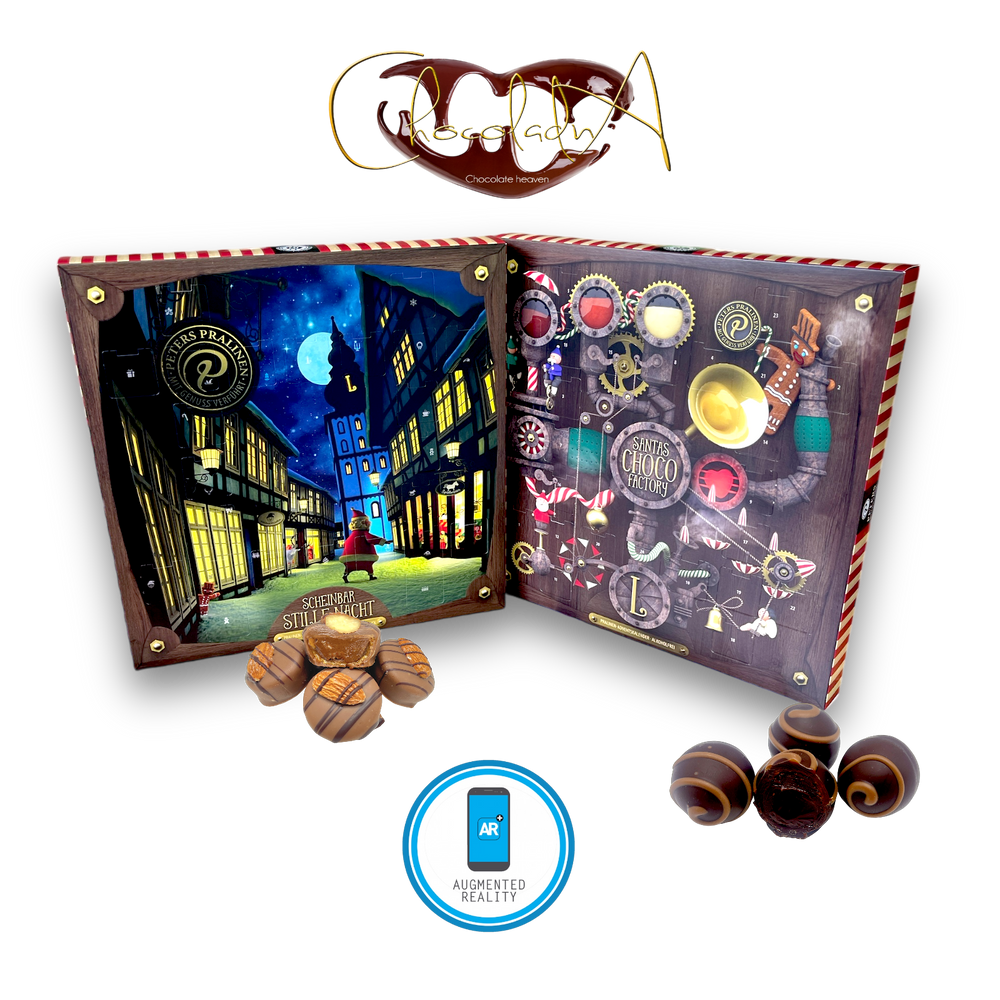 
                  
                    Santa’s Choco Factory Adventskalender: Een Magische Chocoladebelevenis!
                  
                