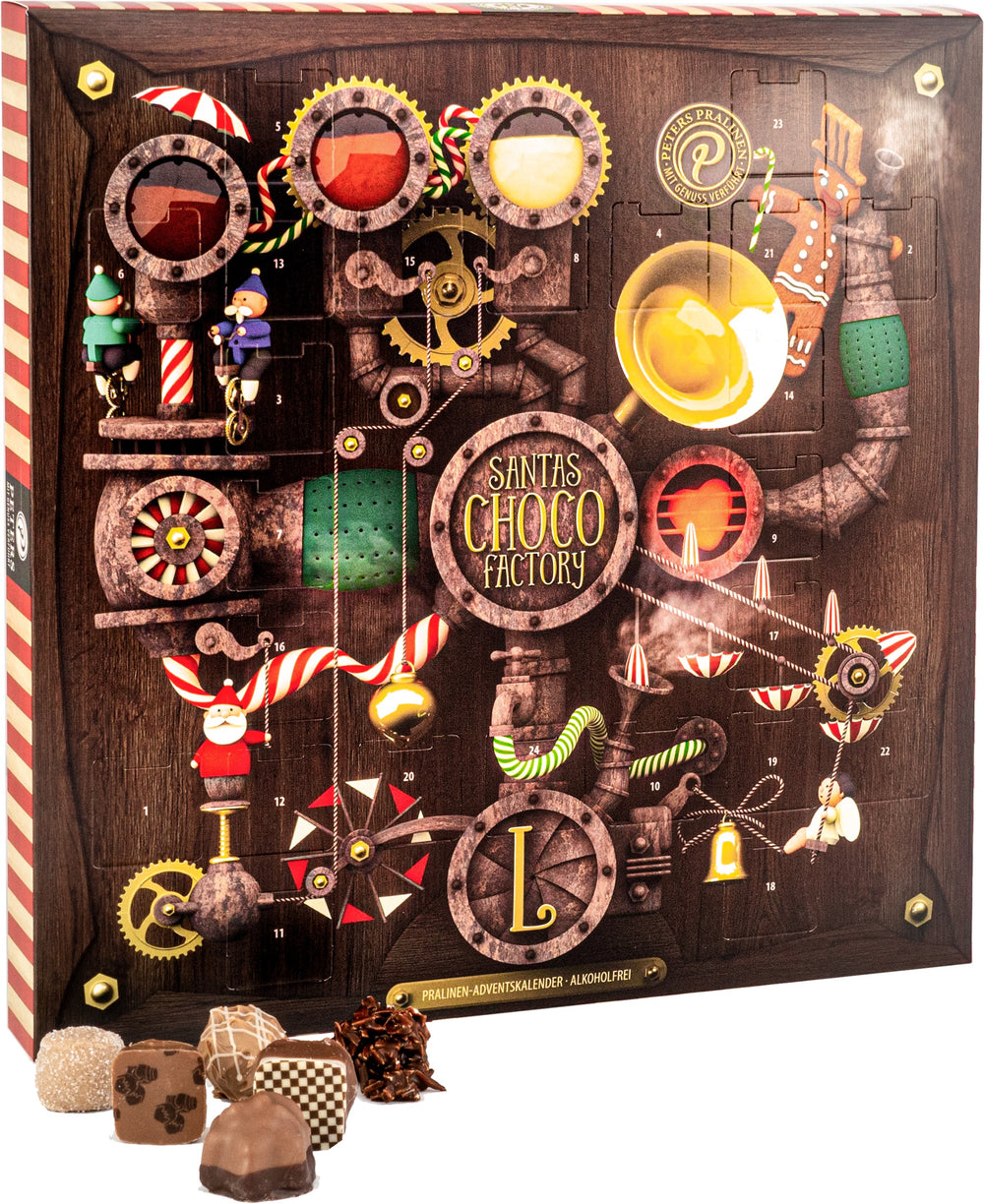 Santa’s Choco Factory Adventskalender: Een Magische Chocoladebelevenis!