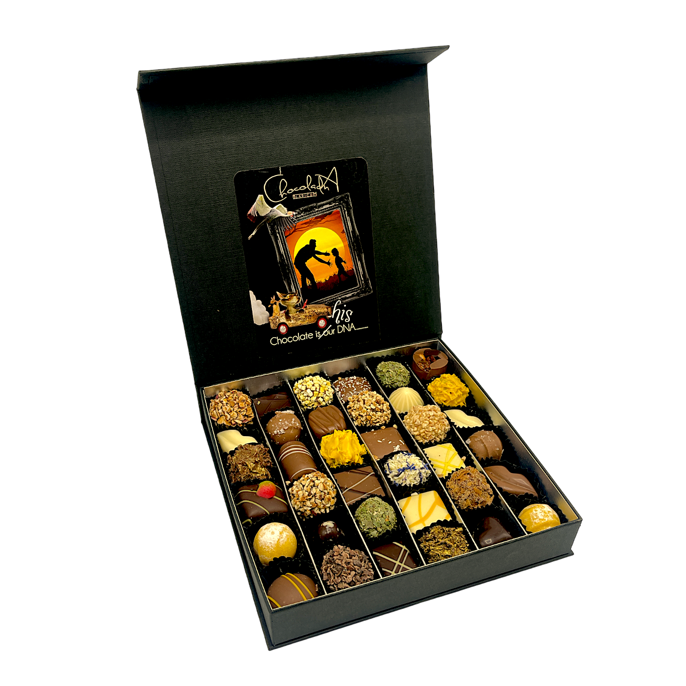 
                  
                    Groot- Luxe Chocolade Cadeaubox  Vaderdag
                  
                