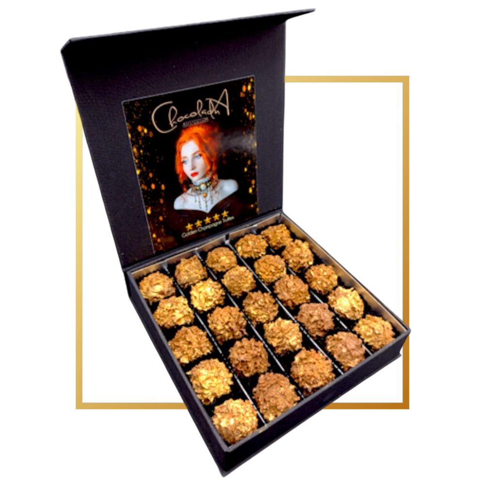 Gouden Champagne Chocolade Truffels